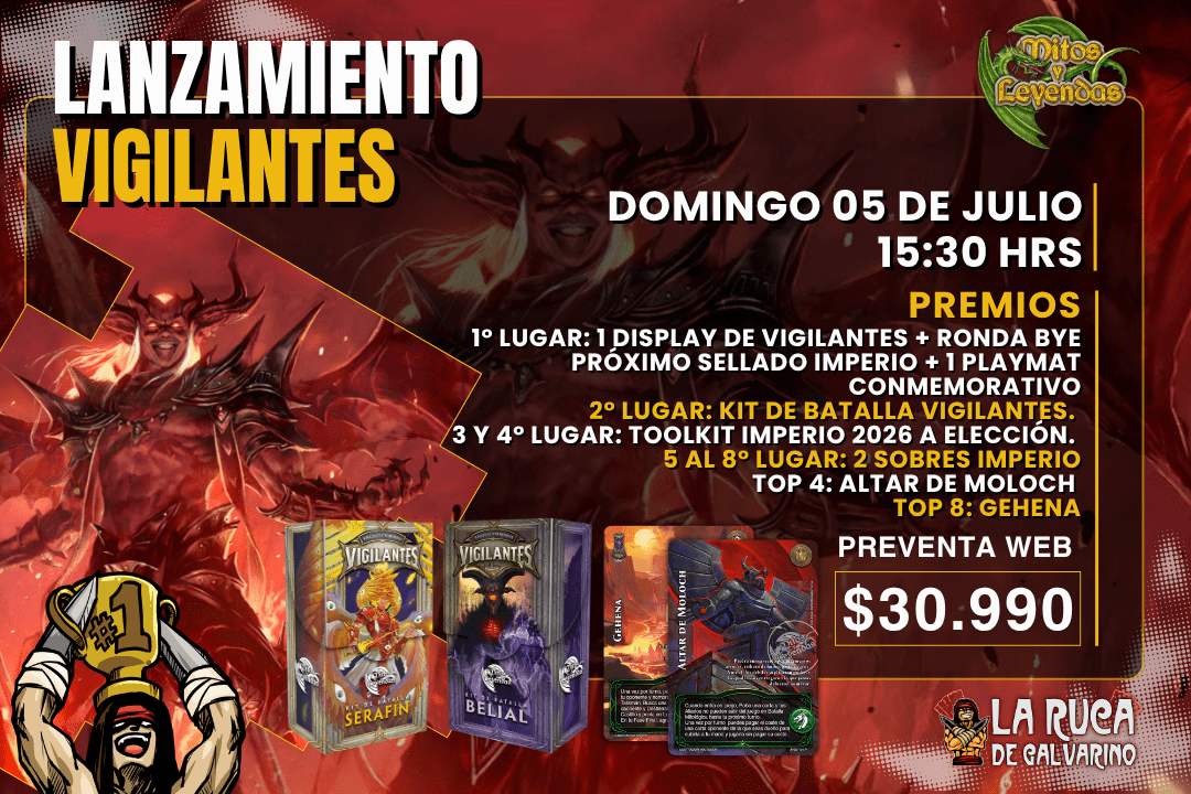 Lanzamiento Vigilantes Imperio 0