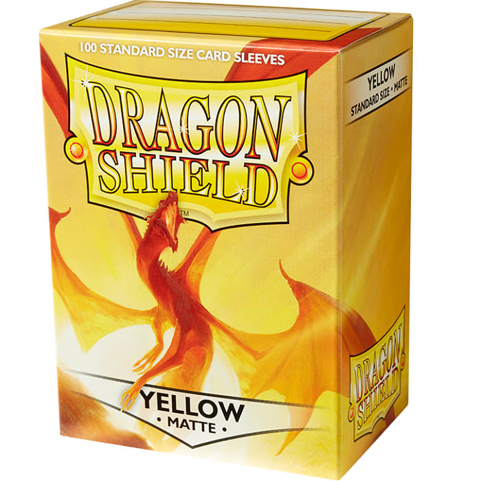 Dragon Shield - Protectores Yellow Matte 1