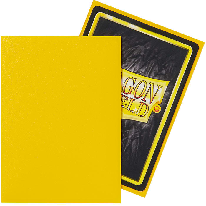 Dragon Shield - Protectores Yellow Matte1