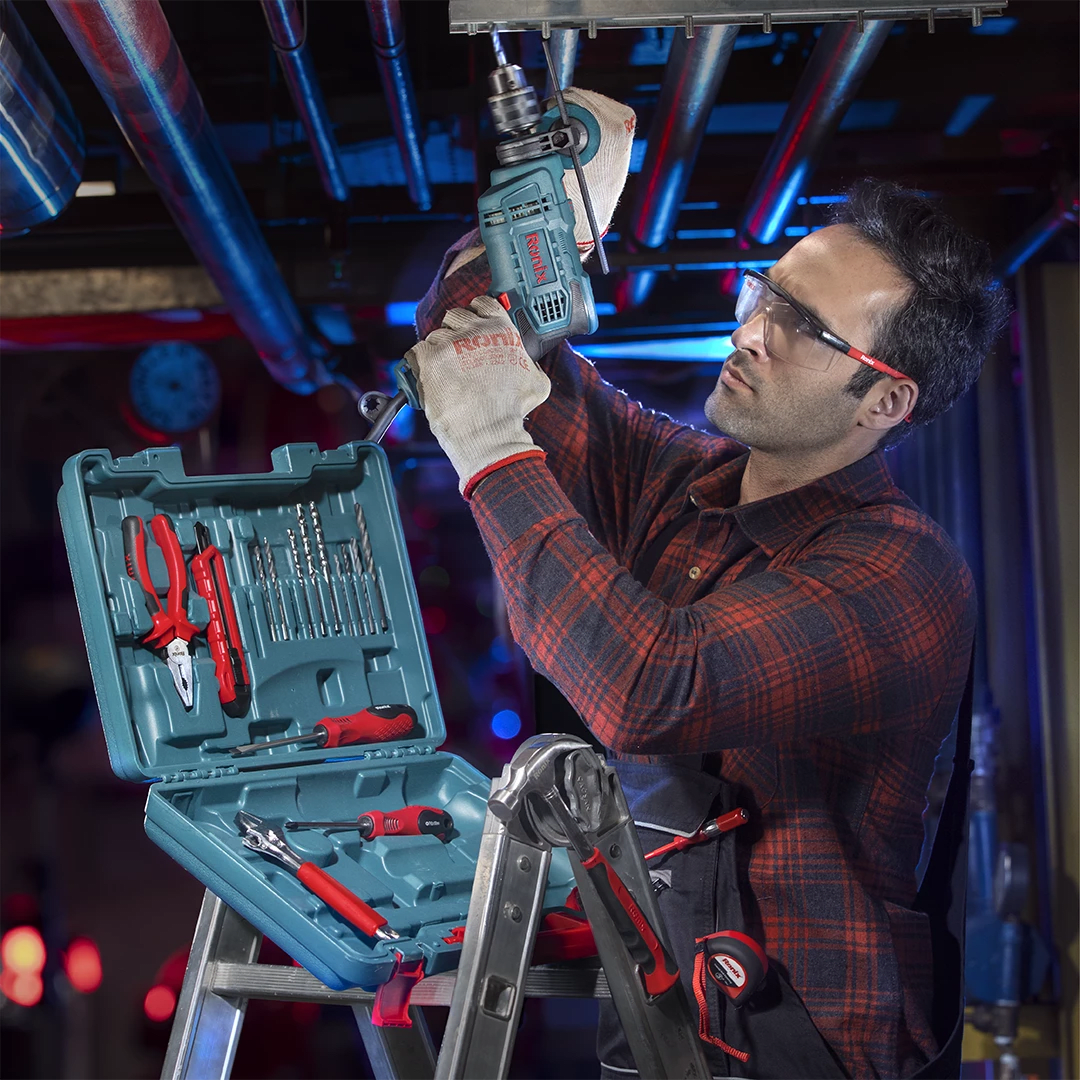 Set gral taladro percutor 13mm 0