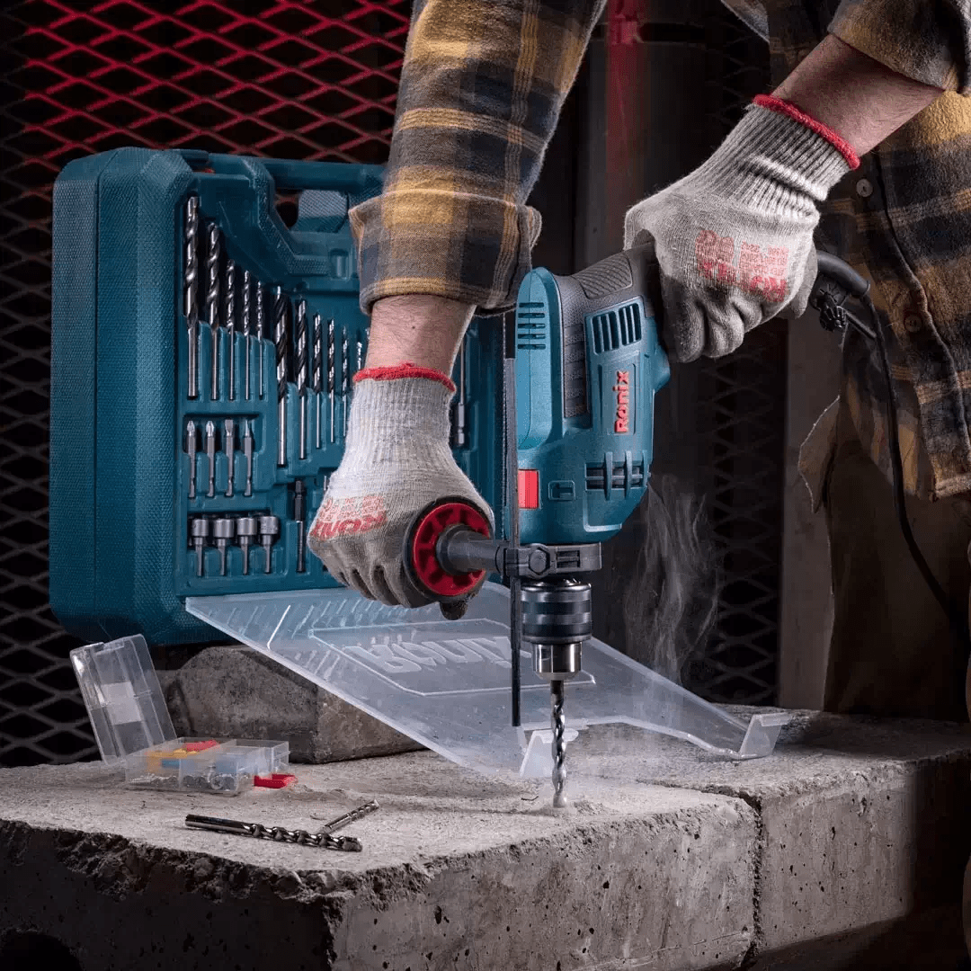 Set taladro percutor 54 piezas 0