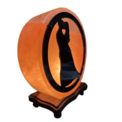 LAMPARA DE SAL ENAMORADOS 3D