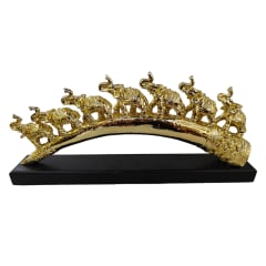 MANADA DE DELEFANTES DORADA