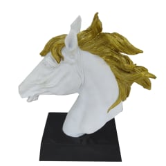 BUSTO CABALLO BLANCO