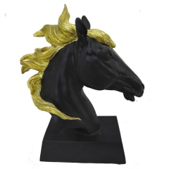 BUSTO CABALLO NEGRO