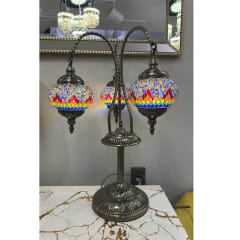 LAMPARA TURCA 4 LUCES YOMUT