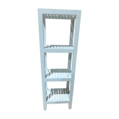 REPISA MADERA 4 DIVISIONES BLANCO