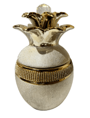 PIÑA DORADA NUT MENOR CON TAPA