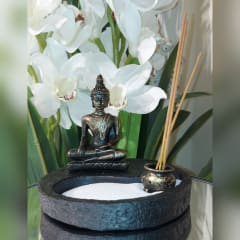 JARDIN ZEN BUDA PORTA INCIENSO 