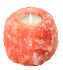 CANDELABROS DE SAL NATURAL