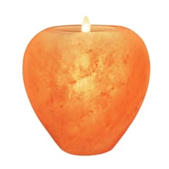 CANDELABRO DE SAL MANZANA