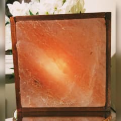 LAMPARA DE SAL FUEGO