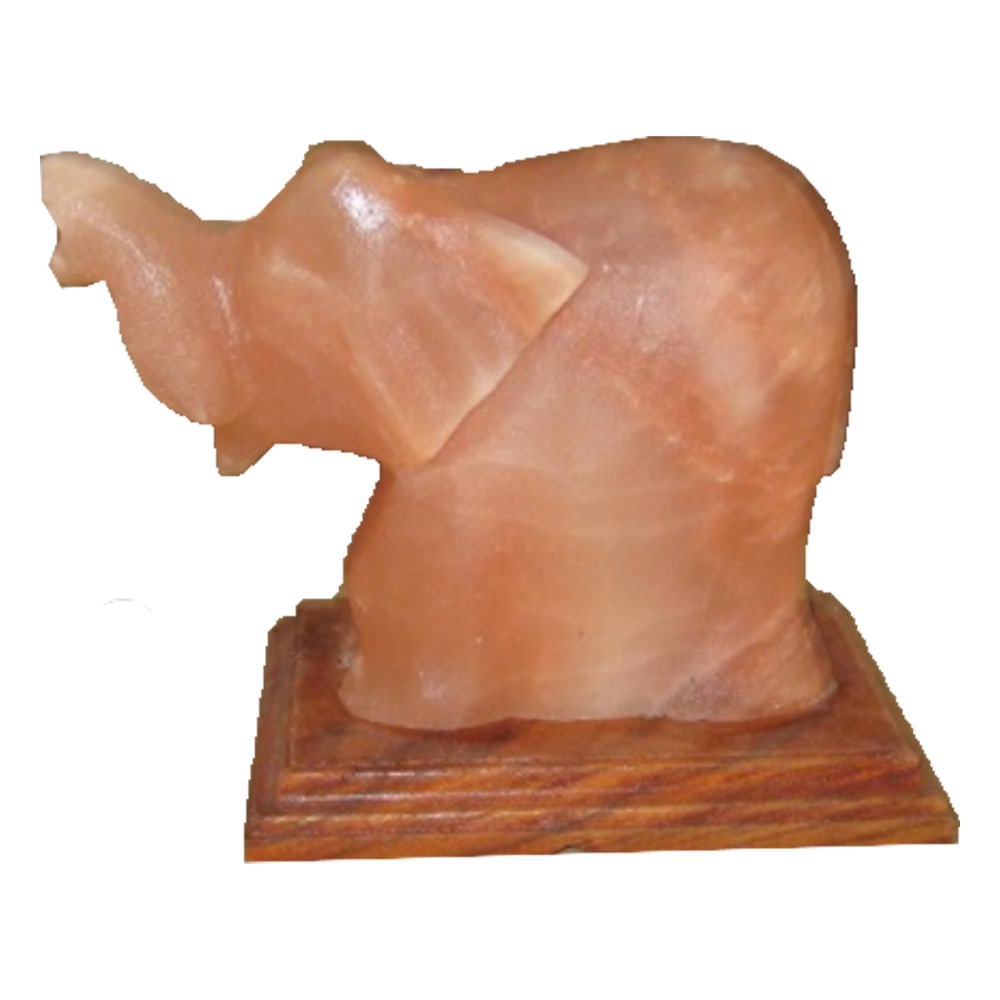 LAMPARA DE SAL ROSADA ELEFANTE1