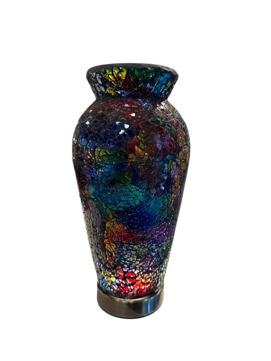 FLORERO DECORATIVO TURCO CON LUZ JAZARO1