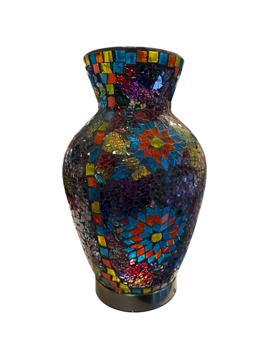 FLORERO DECORATIVO TURCO CON LUZ CRIMEA1