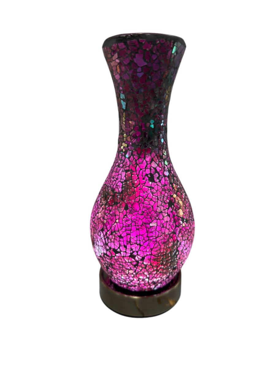 FLORERO DECORATIVO TURCO CON LUZ KANATO USB1