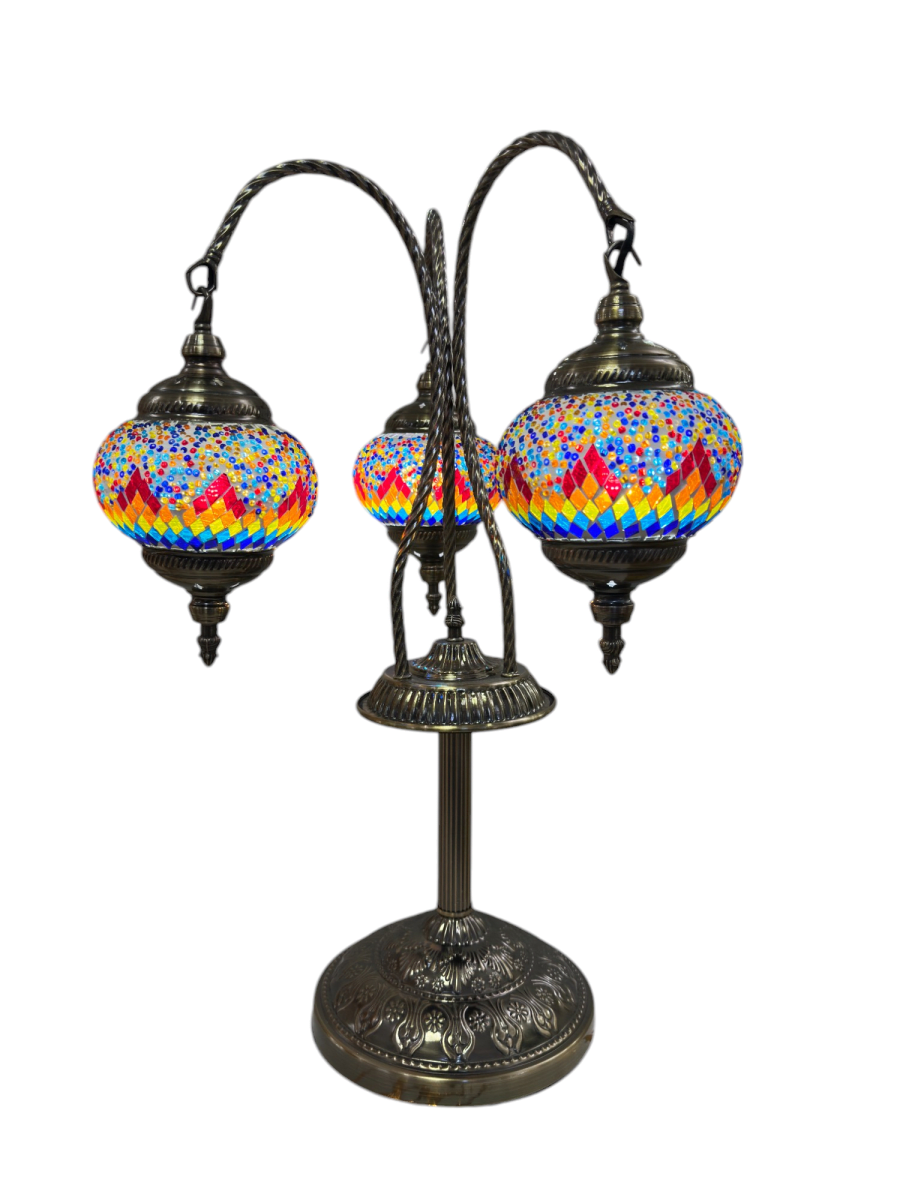 LAMPARA TURCA 4 LUCES YOMUT1