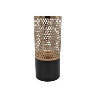 CANDELABRO DORADO/NEGRO M1