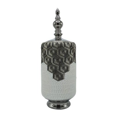 ANFORA PERLAS/NEGRO GRANDE1