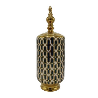 ANFORA DORADA/NEGRO1