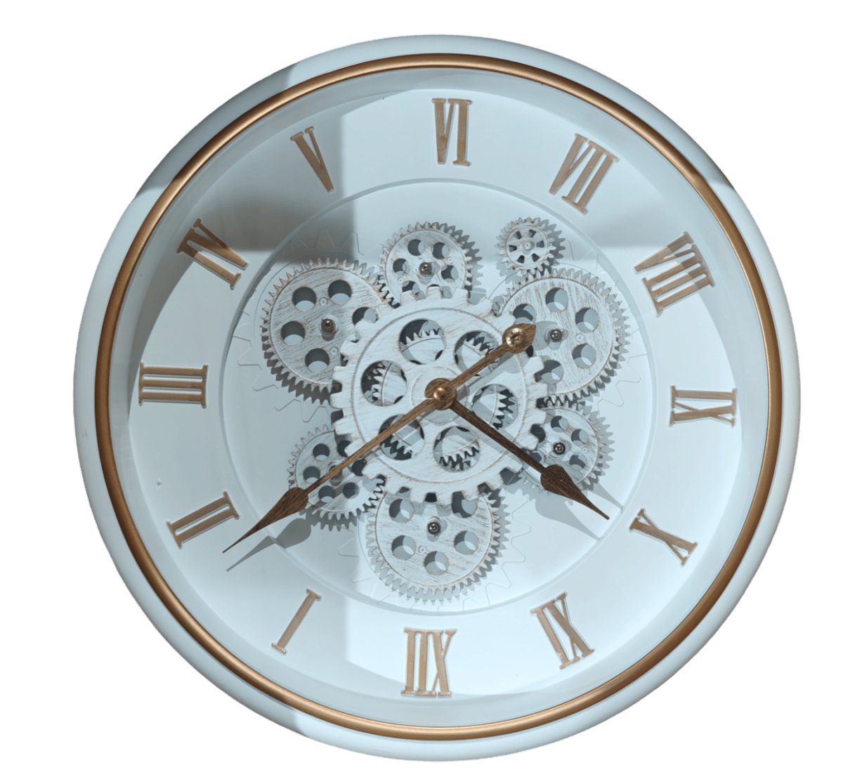 RELOJ MURAL BLANCO MOVING SYSTEM1