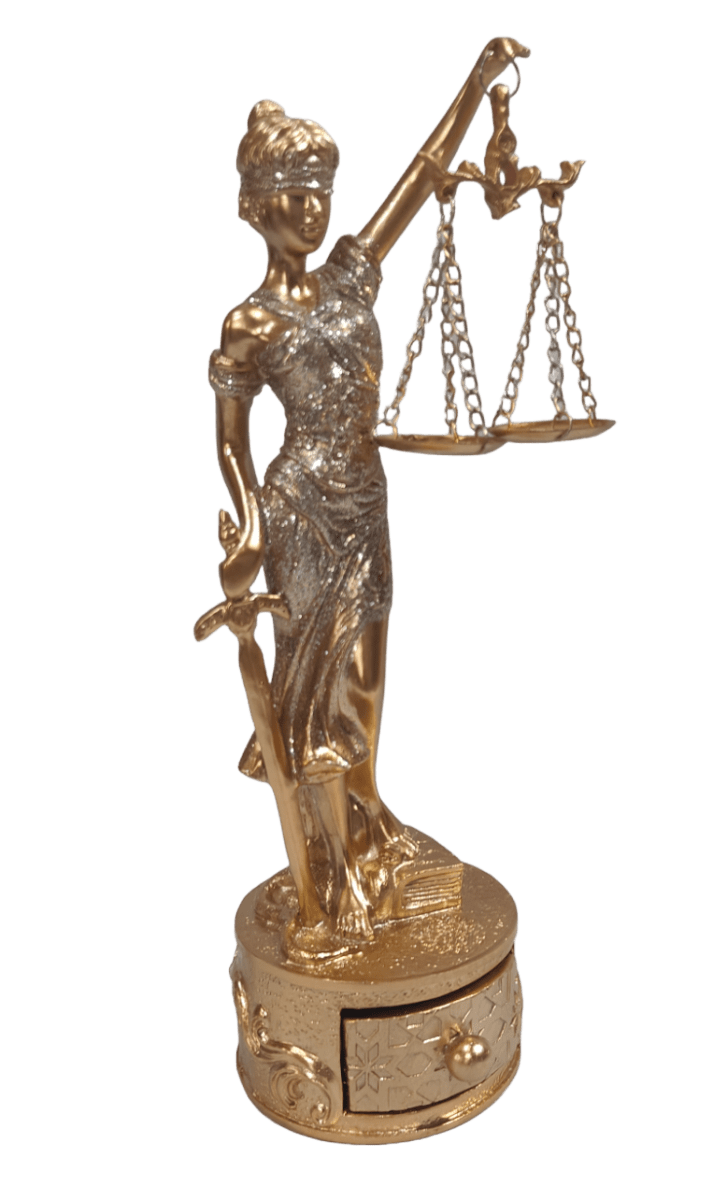 DAMA DE LA JUSTICIA COFRE GOLD1