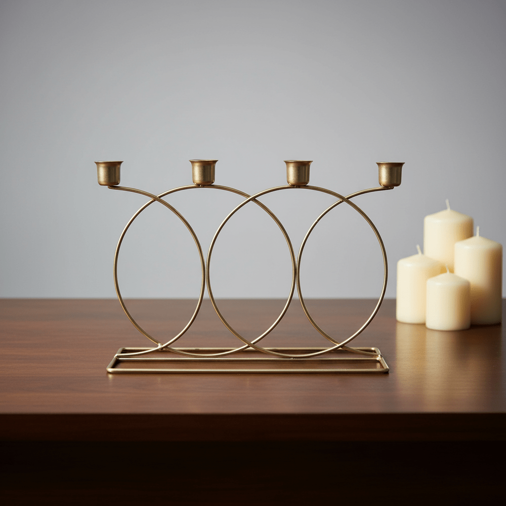 CANDELABRO 4 LUCES SNAKE1