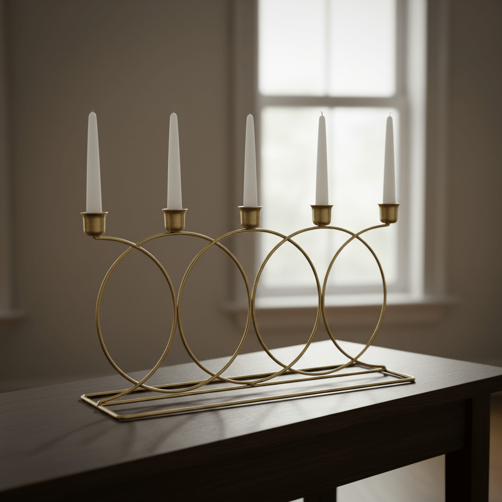 CANDELABRO 5 LUCES SNAKE2