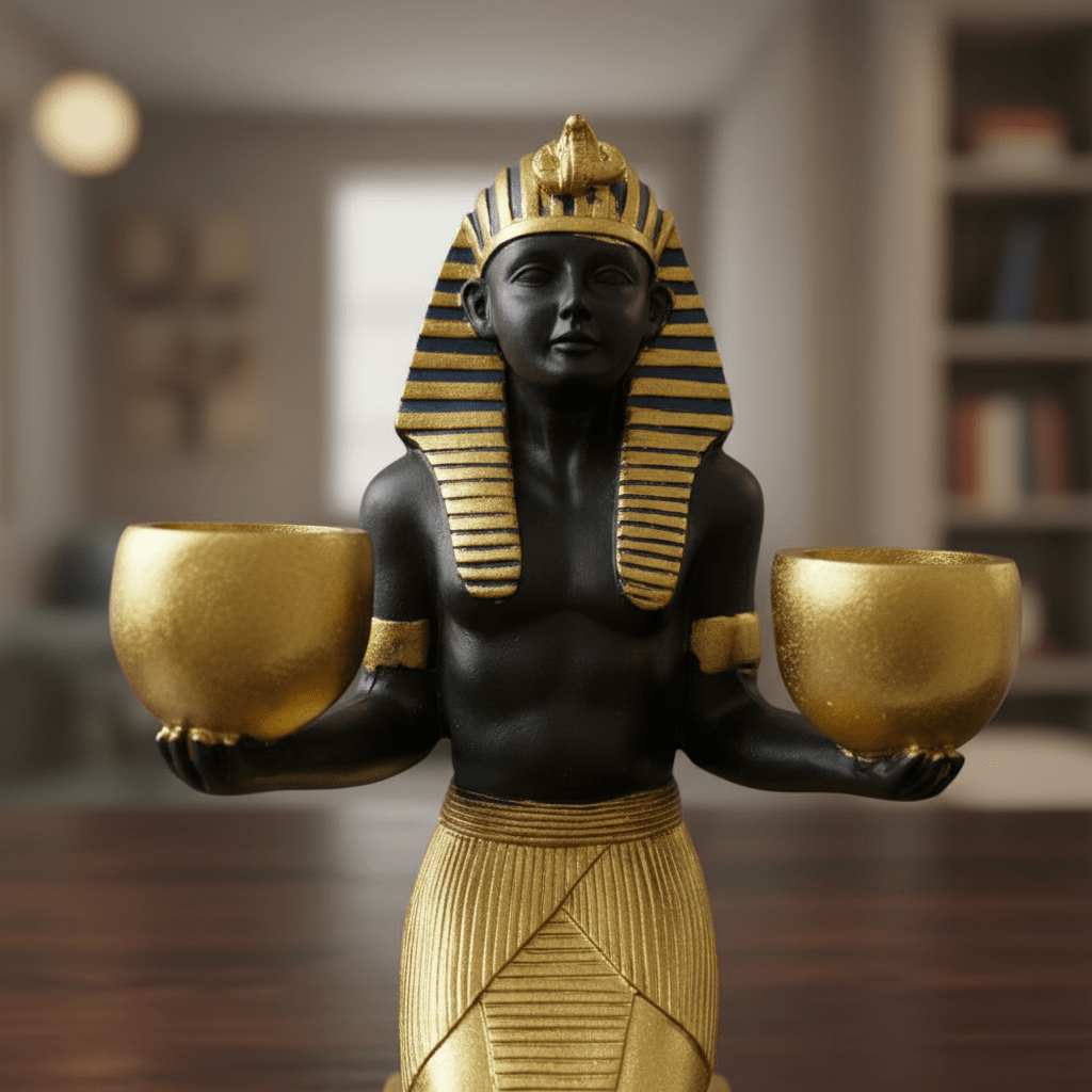 CANDELABRO EGIPCIO NEMES3