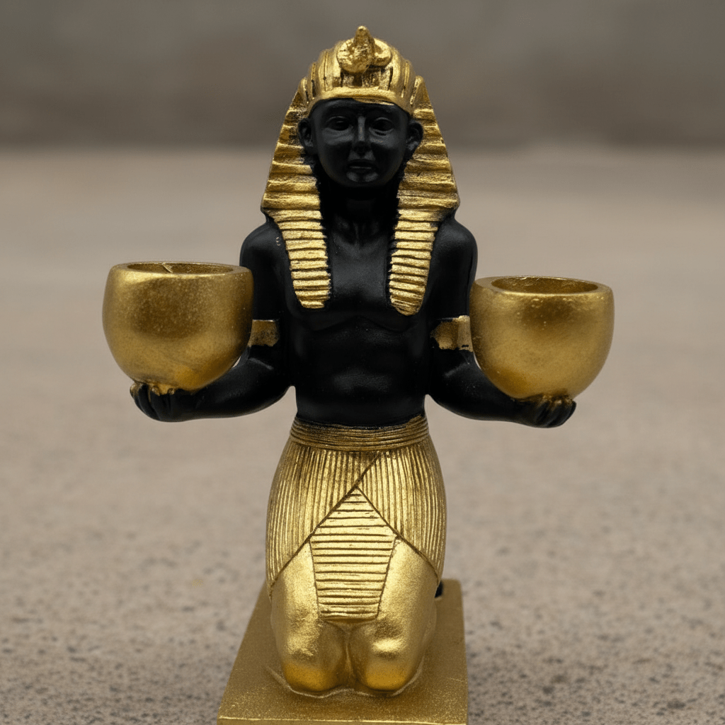 CANDELABRO EGIPCIO NEMES2