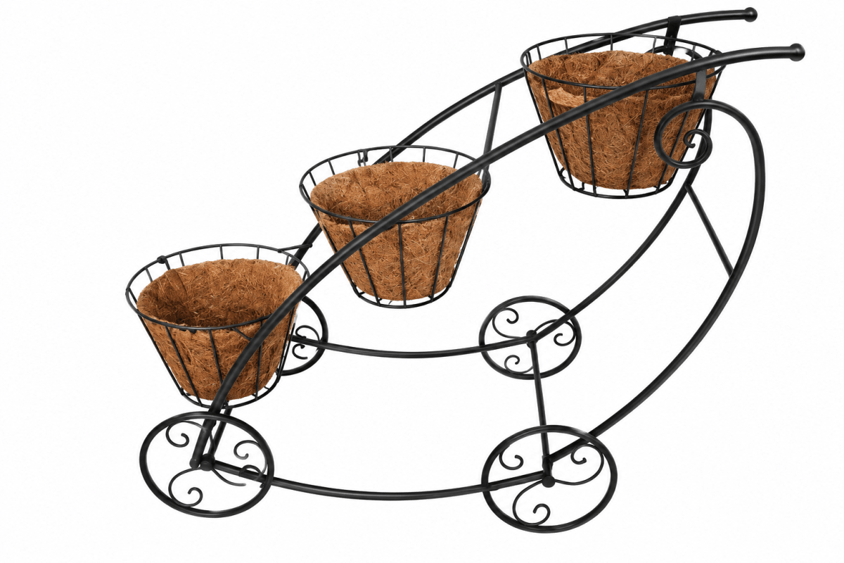 CARRO METAL PORTAMACETERO CANASTOS RATTAN1