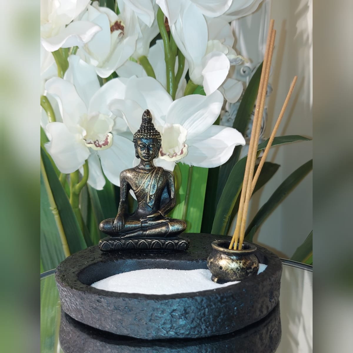 JARDIN ZEN BUDA PORTA INCIENSO 1
