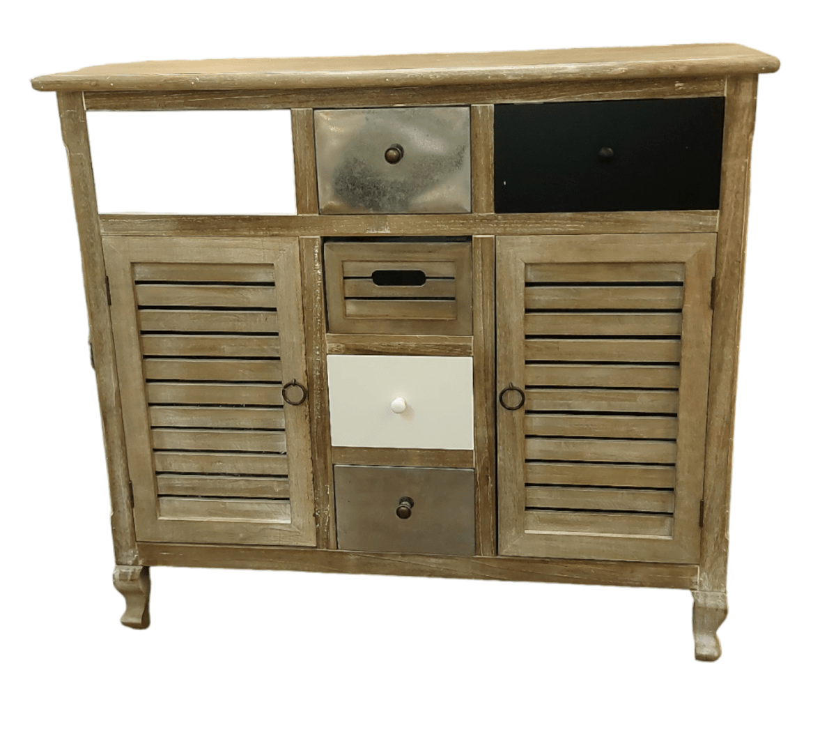 MUEBLE COMODA BUFFET GRIS1