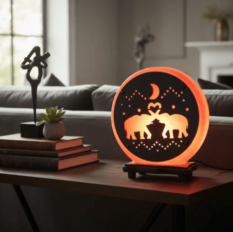 LAMPARA DE SAL 3D ELEFANTE1