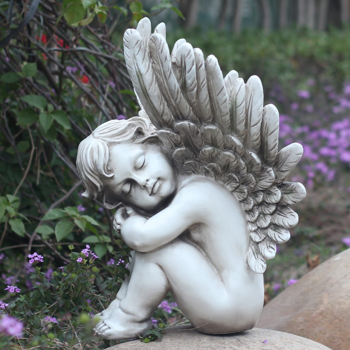 ESCULTURA ANGEL CON ALAS1