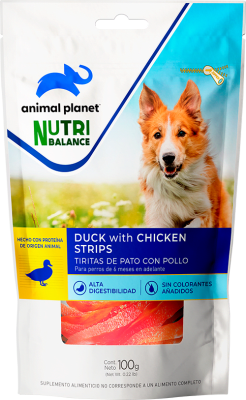 ANIMAL PLANET NB SNACK PERROS TIRITAS 100GR1