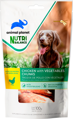 ANIMAL PLANET NB SNACK PERROS TROZOS 100GR1