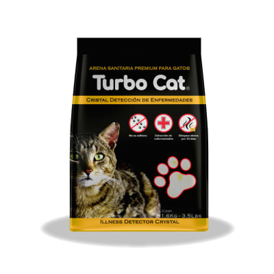 ARENA TURBOCAT CRISTAL DETECTA ENFERMEDADES 1.6KG1