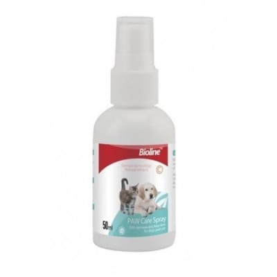 SPRAY CUIDADO DE PATAS PERROS/GATOS 50ML BIOLINE1