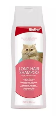 SHAMPOO PARA GATO PELAJE LARGO 250 ML BIOLINE1