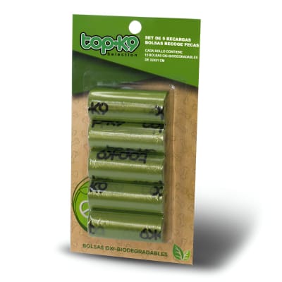 BOLSAS BIODEGRADABLE TOP-K9 ROLLO UNIDAD2
