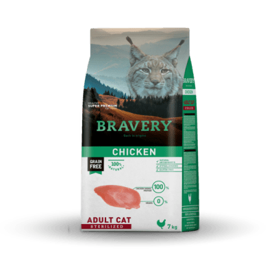 BRAVERY GATO ADULTO ESTERILIZADO POLLO1