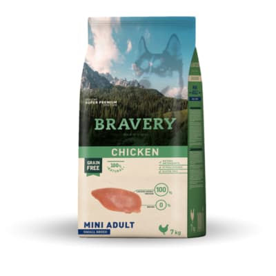 BRAVERY PERRO ADULTO RAZAS PEQUEÑAS POLLO1
