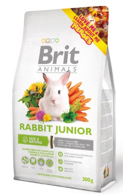 BRIT ANIMAL RABBIT JUNIOR 300 GRS1