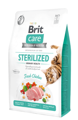 BRIT CARE GATO STERILIZED URINARY HEALTH FRESH CHICKEN1
