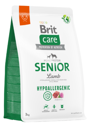 BRIT CARE HIPOALERGENICO PERRO ADULTO SENIOR LAMB1