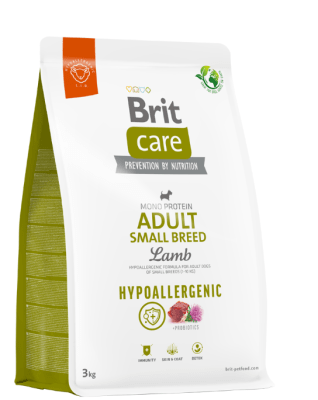 BRIT CARE PERRO HIPOALERGENICO ADULTO RAZAS PEQUEÑAS LAMB1