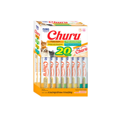 CHURU GATO BOX 20 UNIDADES VARIEDAD DE POLLO1