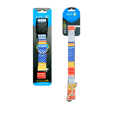 COLLAR PARA PERROS MULTICOLOR WONDER DOG1