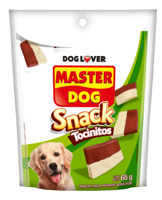 SNACK MASTER DOG TOCINITOS 65GR1